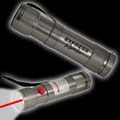 Glow Light Up Flashlight Laser Pointer w/ White & Red LEDs